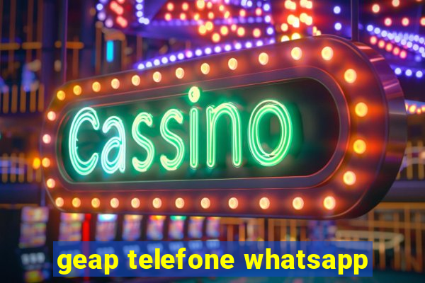 geap telefone whatsapp